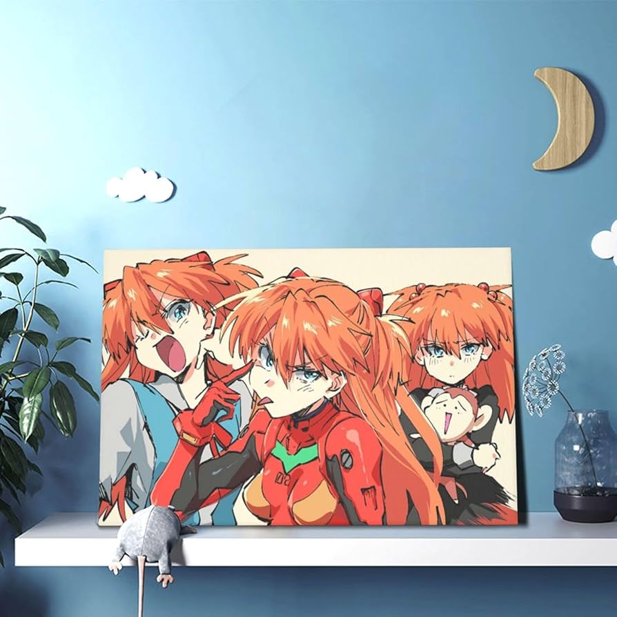 限定100枚アートポスターEVアスカ19 Amazon.co.jp: アートパネル 新世紀エヴァンゲリオン アスカ Eva